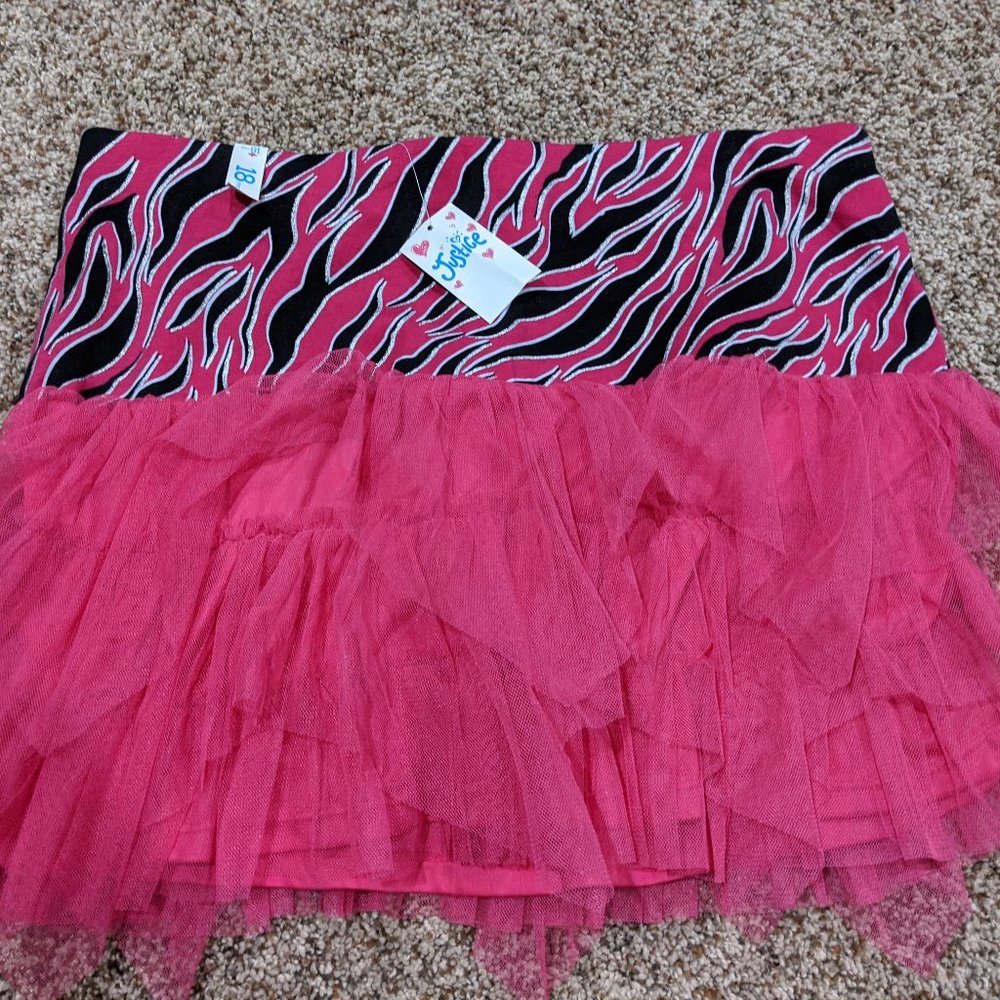 Justice Skort - Pink; Size 20 NWT